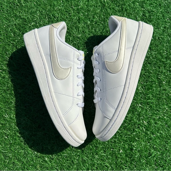 Nike Court Royale 2 White / Platinum Tint Light Zitron - Picture 8 of 13